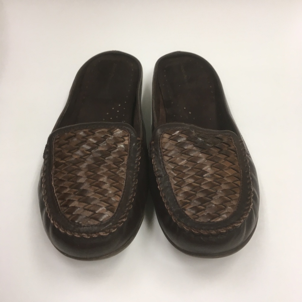 Hush Puppies Woman's Brown Mules Size 9.5 (0009)